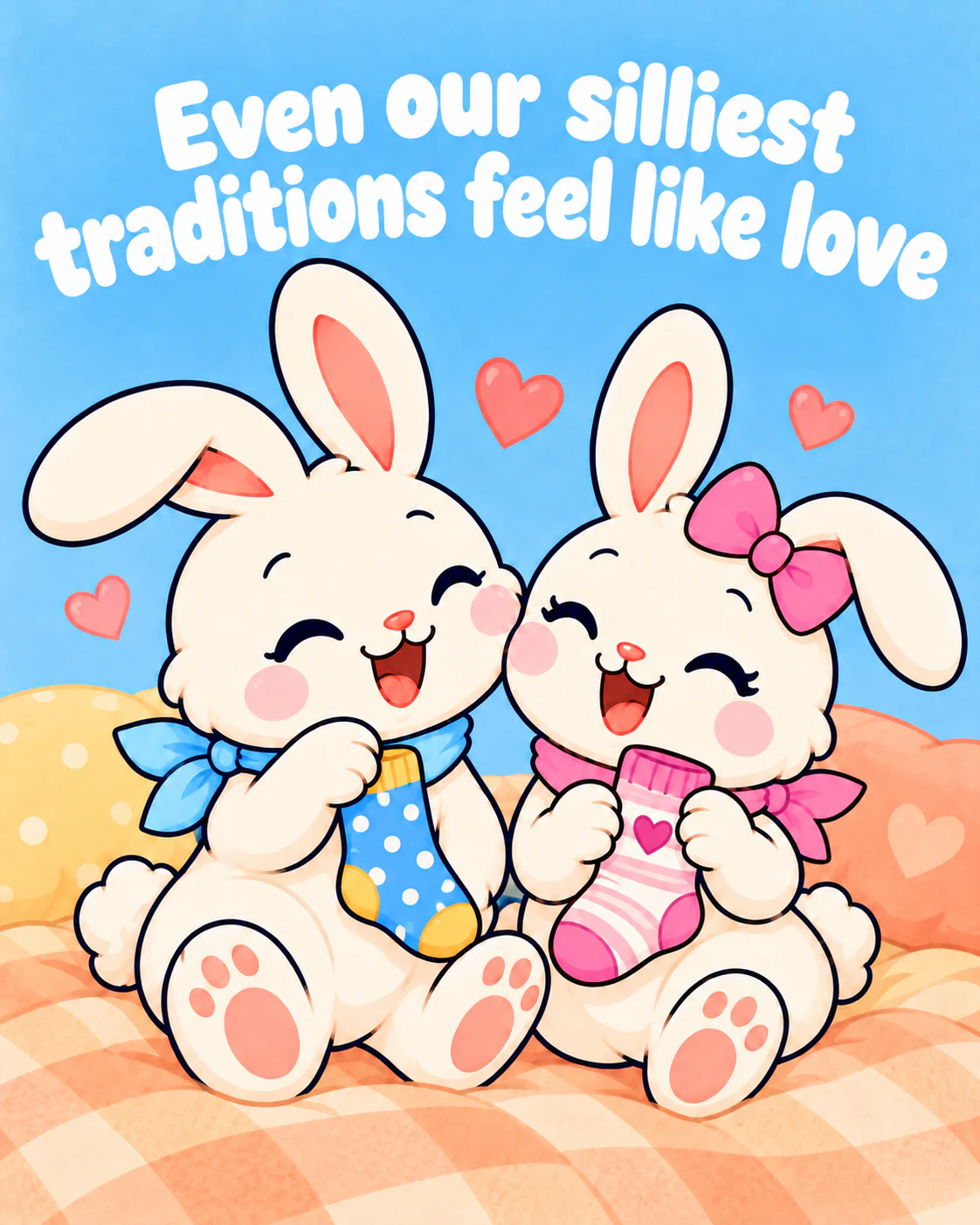 Even our silliest traditions feel like love