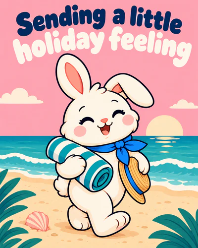 Sending a little holiday feeling