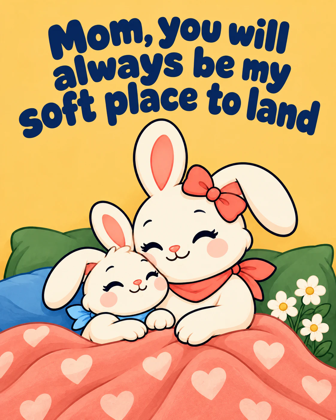 Mom, you will always be my soft place to land