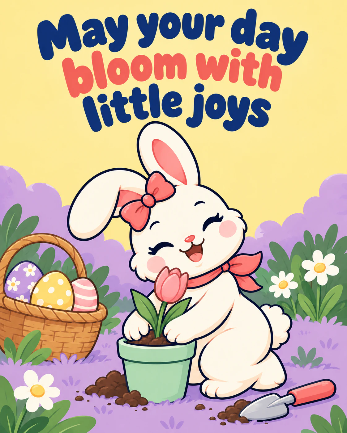 May your day bloom with little joys