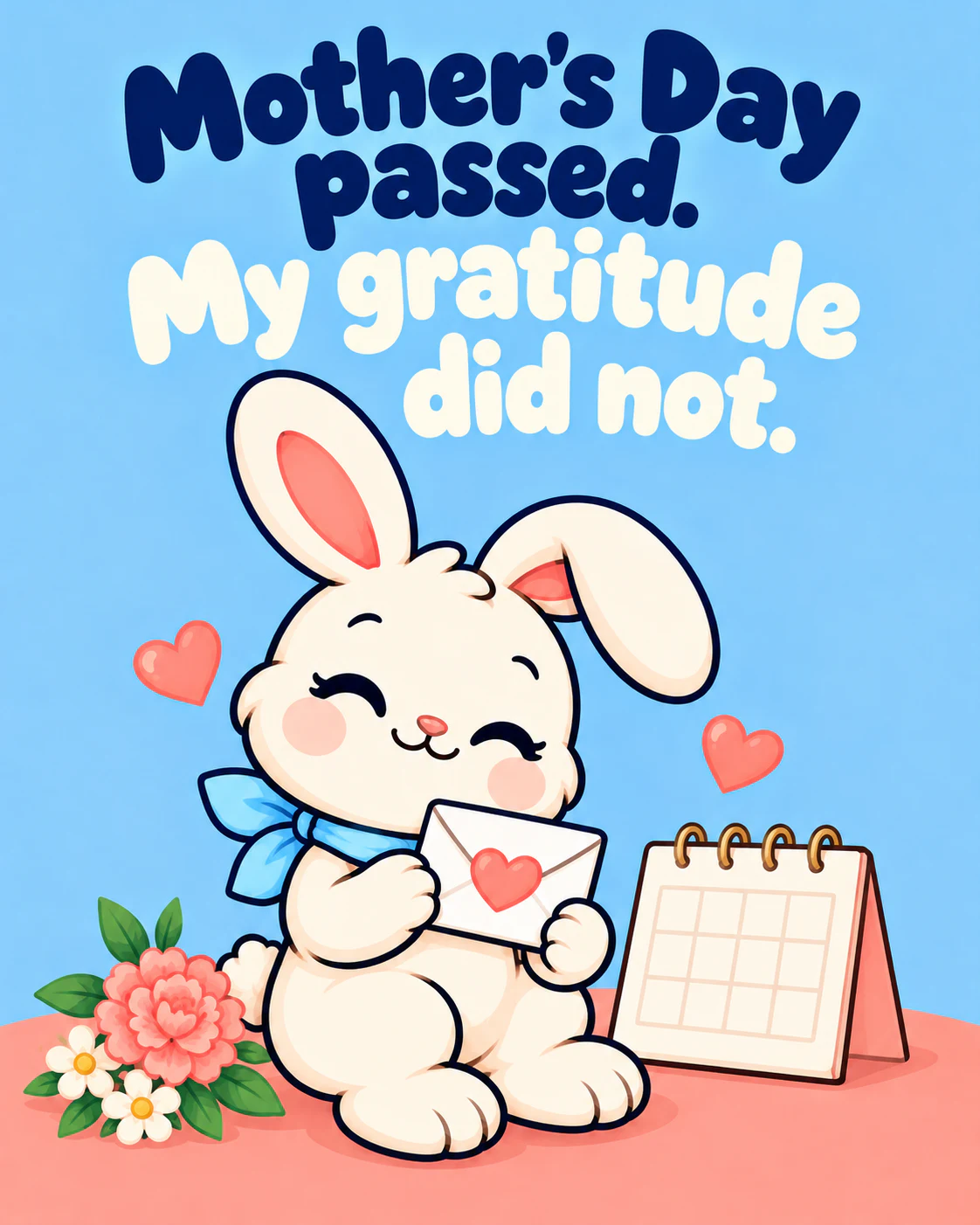 Mother's Day passed. My gratitude did not.
