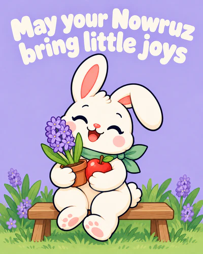 May your Nowruz bring little joys