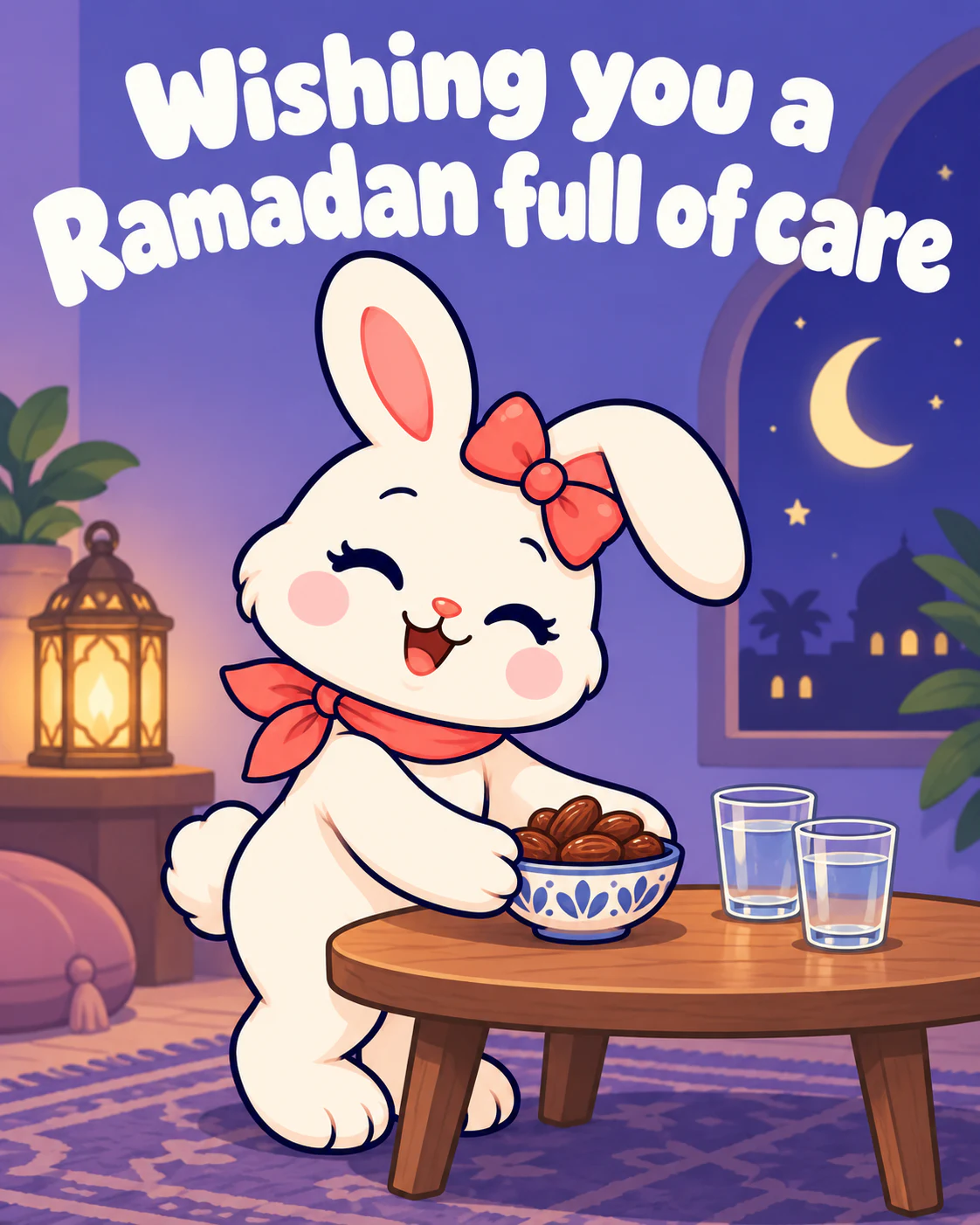 Wishing you a Ramadan full of care