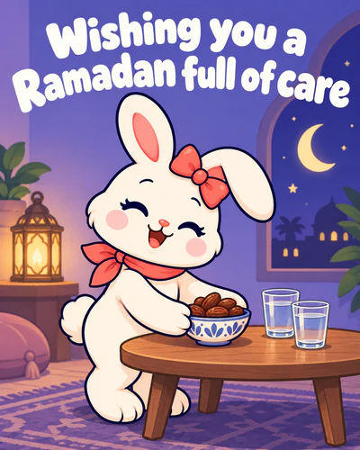 Wishing you a Ramadan full of care