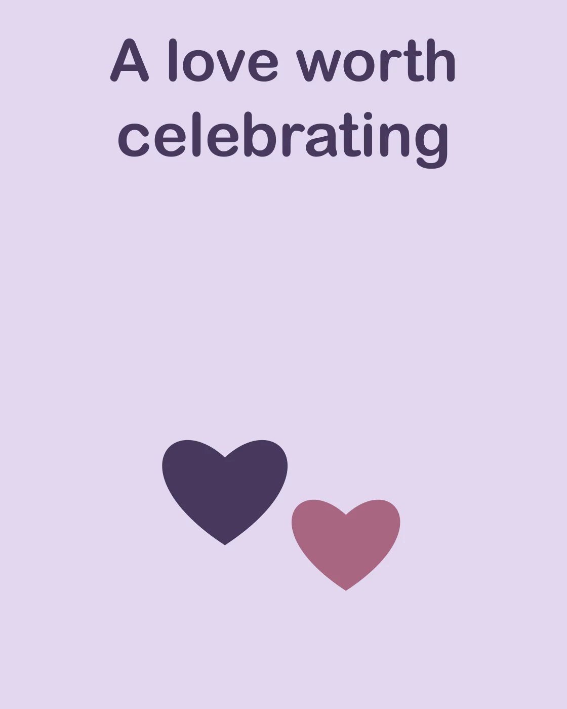 A love worth celebrating