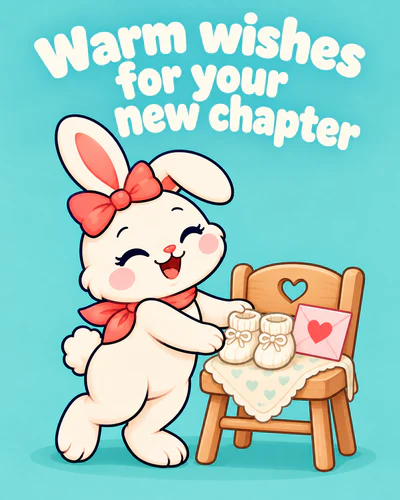 Warm wishes for your new chapter
