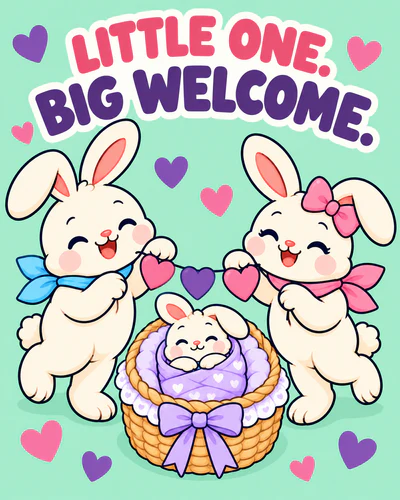LITTLE ONE. BIG WELCOME.