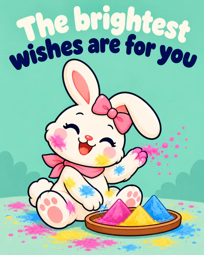 The brightest wishes are for you