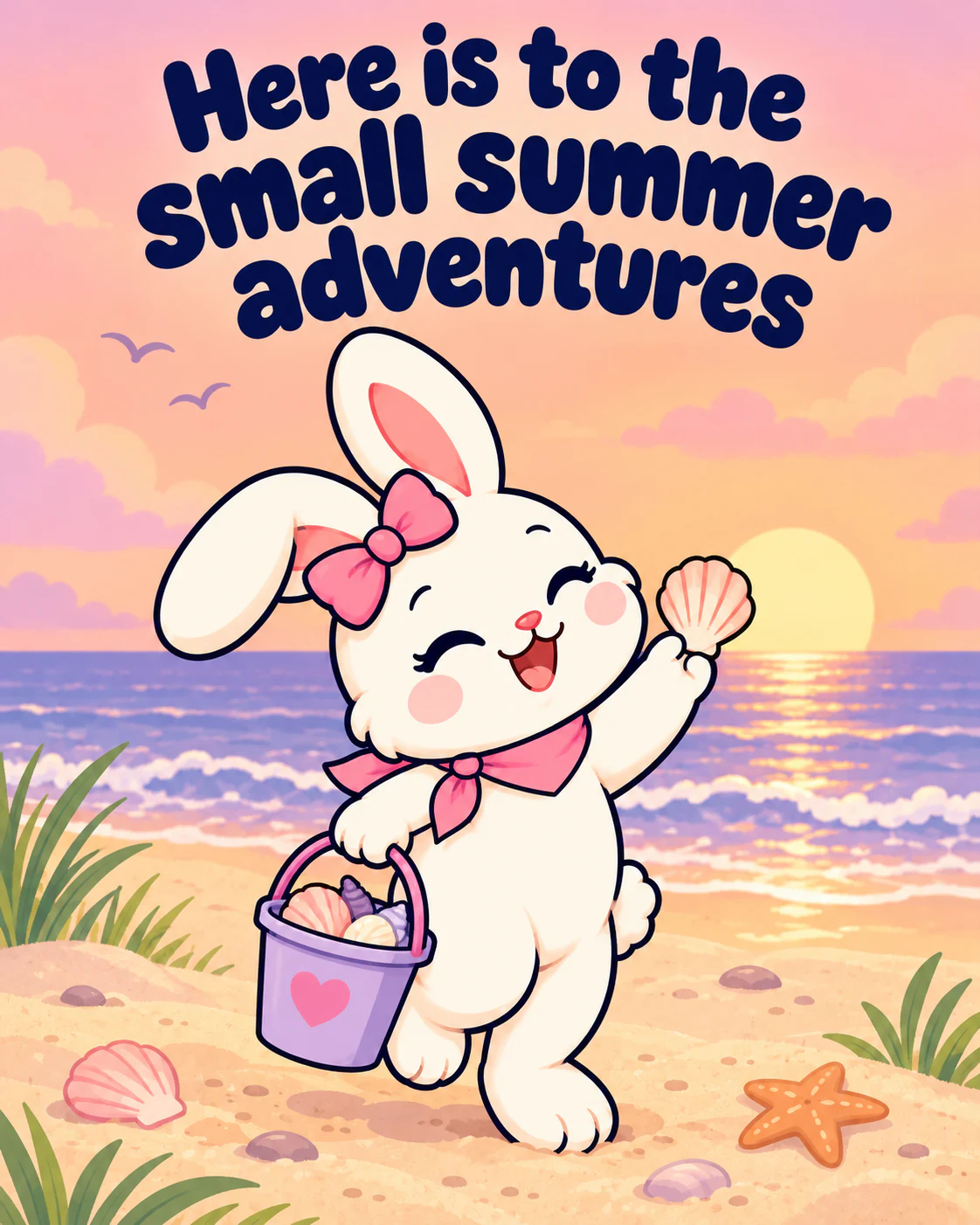 Here is to the small summer adventures