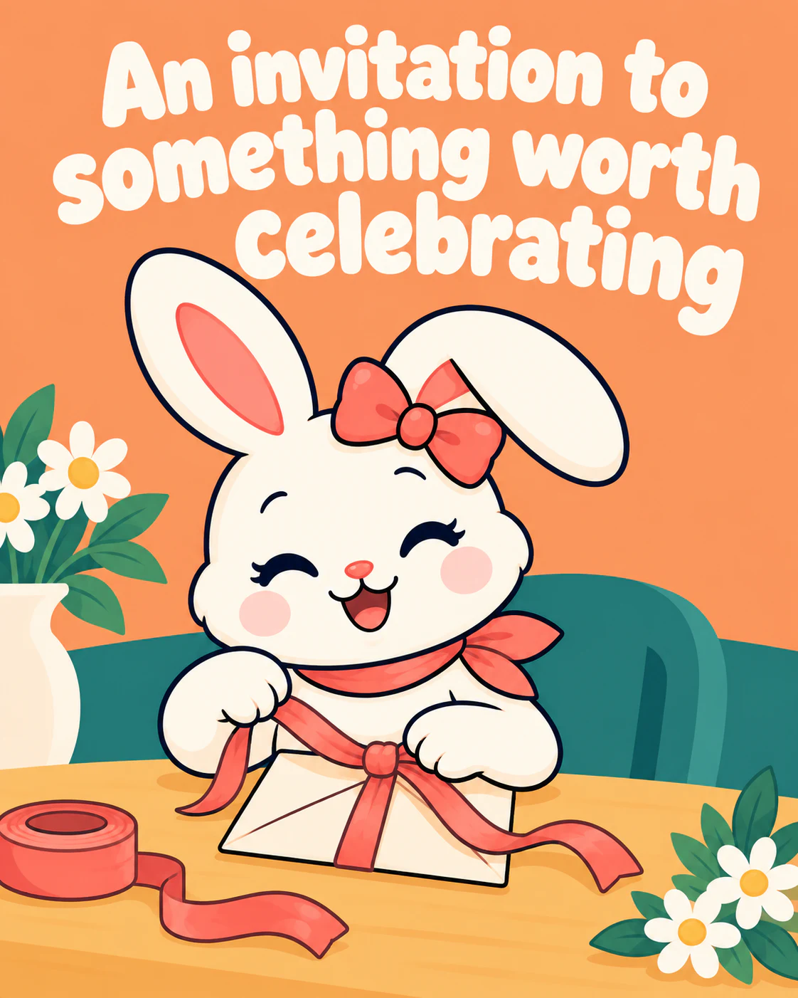 An invitation to something worth celebrating