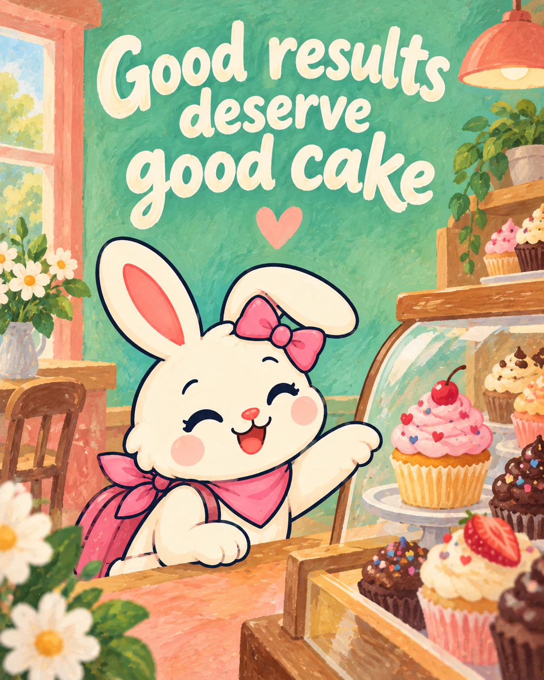 Good results deserve good cake