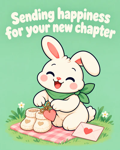 Sending happiness for your new chapter
