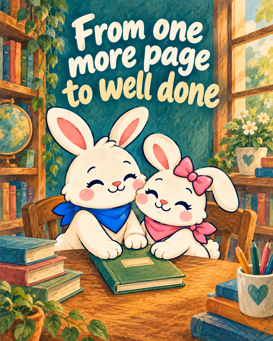 From one more page to well done