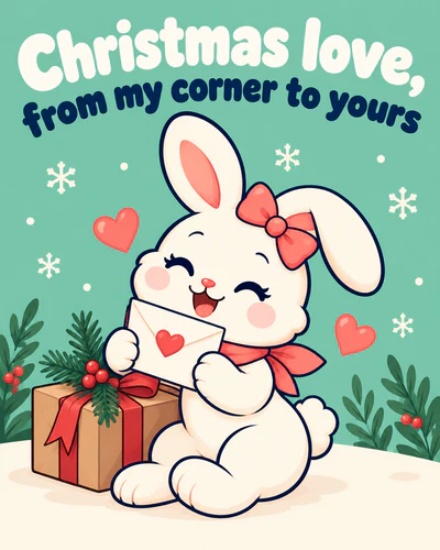 Christmas love, from my corner to yours