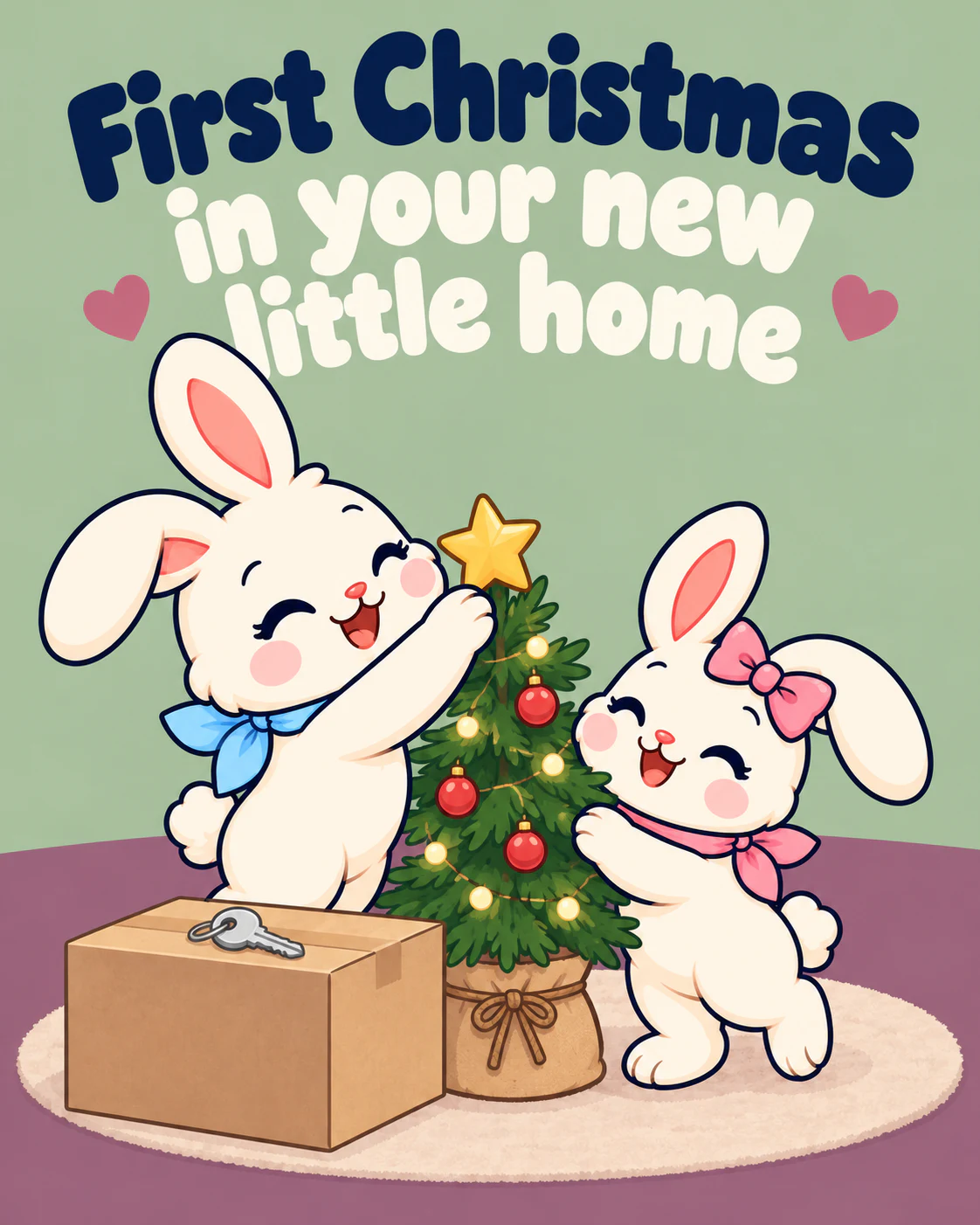First Christmas in your new little home