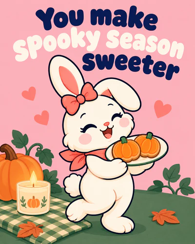You make spooky season sweeter