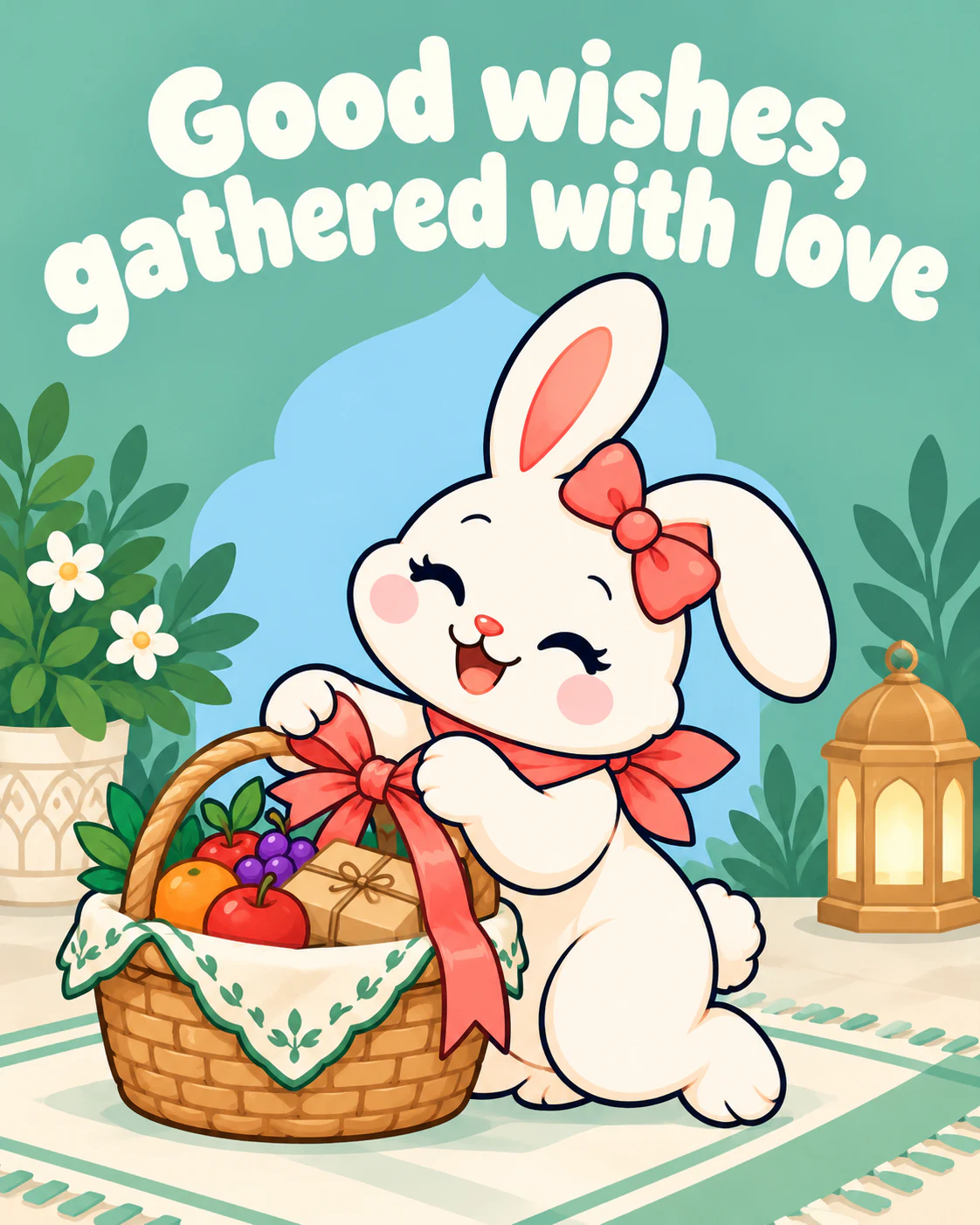 Good wishes, gathered with love