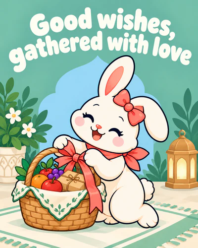 Good wishes, gathered with love