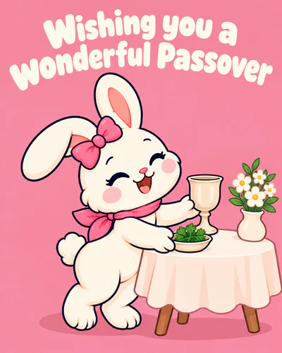 Wishing you a wonderful Passover
