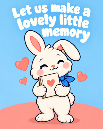 Let us make a lovely little memory