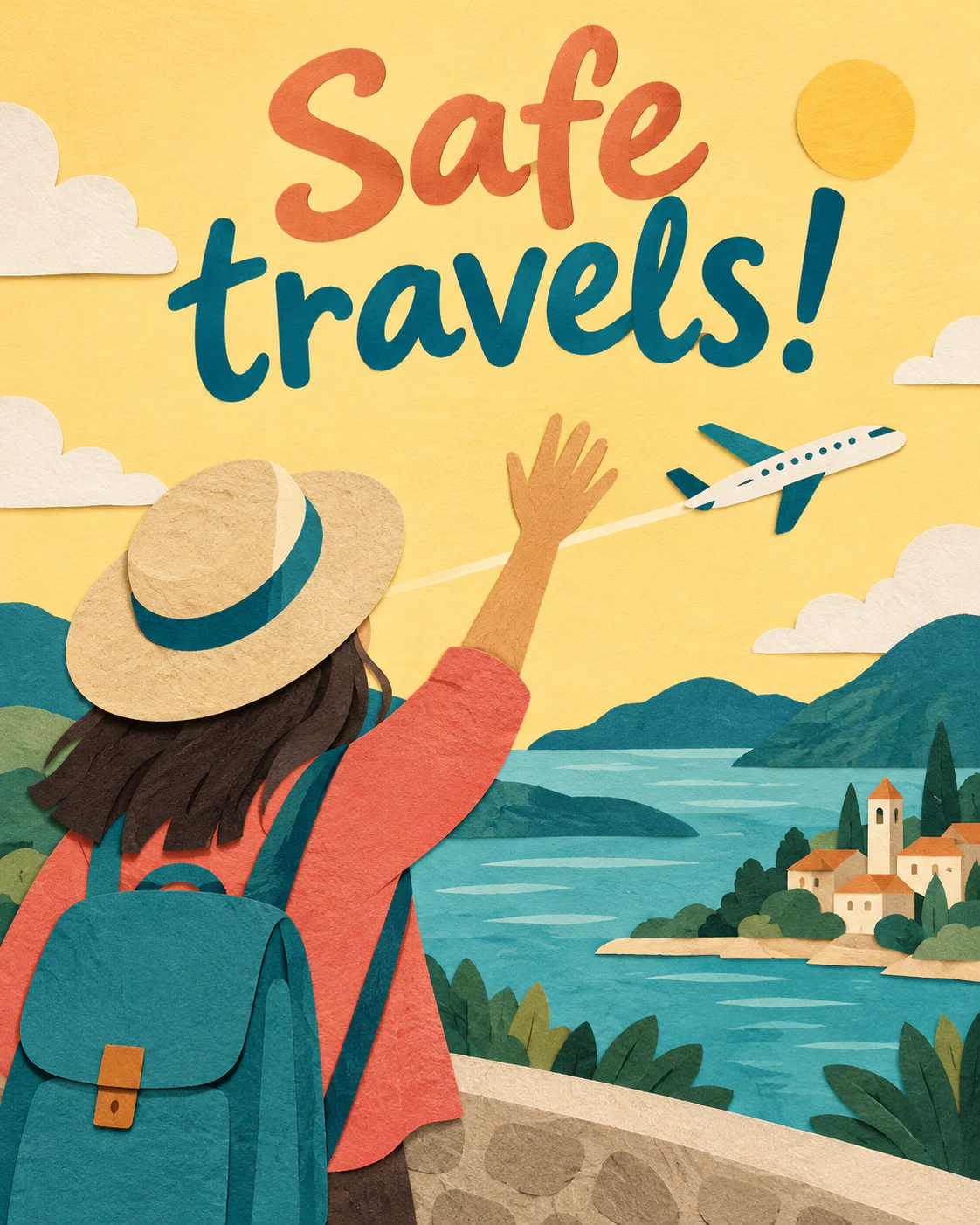 Safe travels ecard