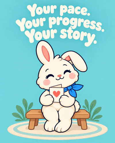 Your pace. Your progress. Your story.