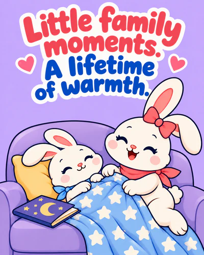 Little family moments. A lifetime of warmth.