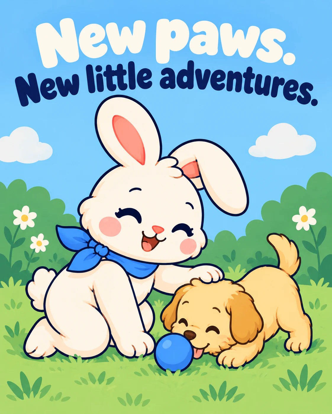 New paws. New little adventures.