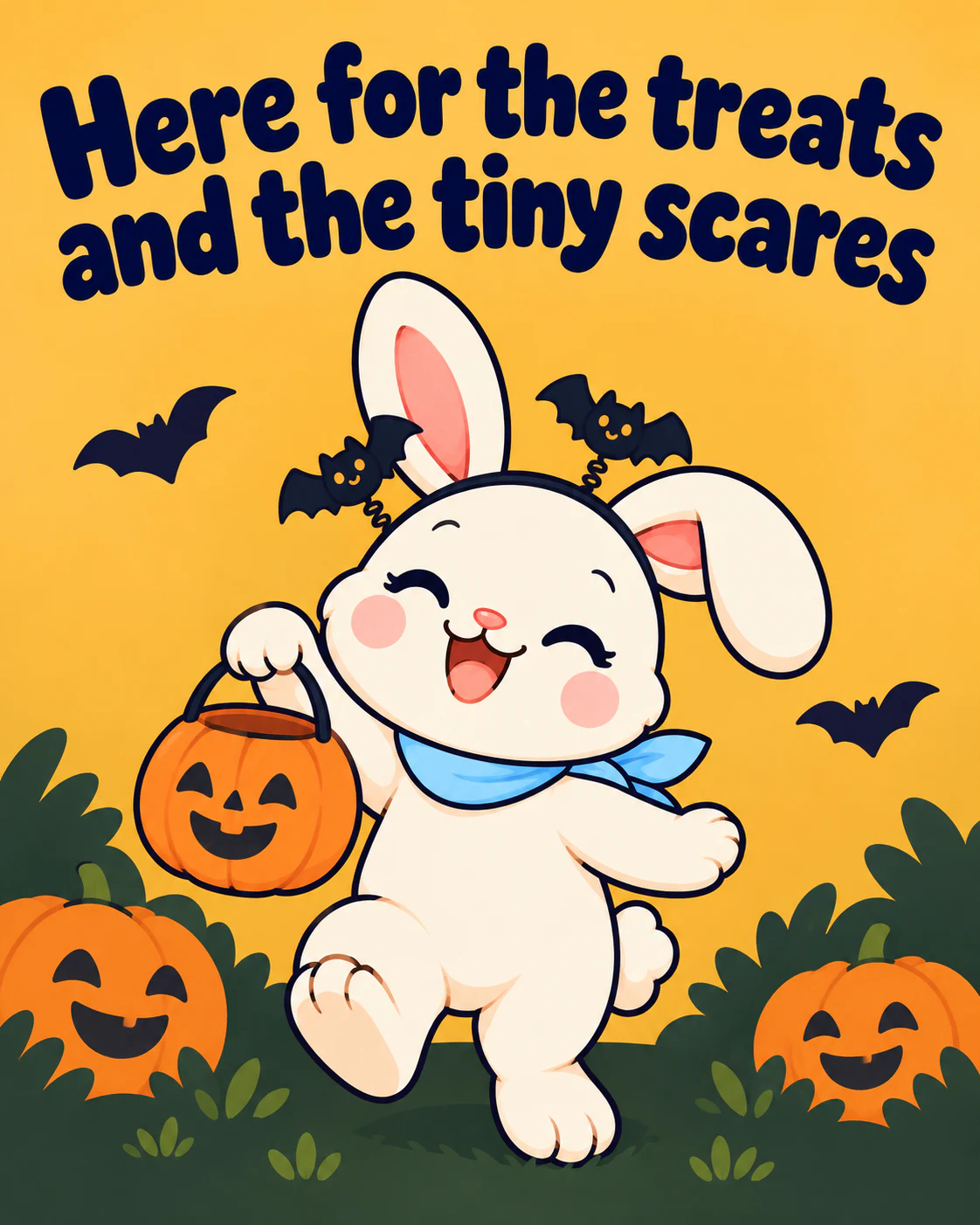 Here for the treats and the tiny scares