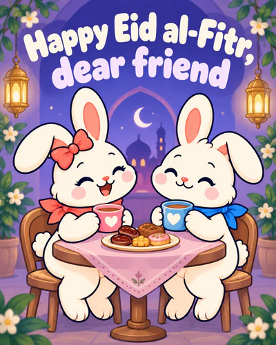 Happy Eid al-Fitr, dear friend