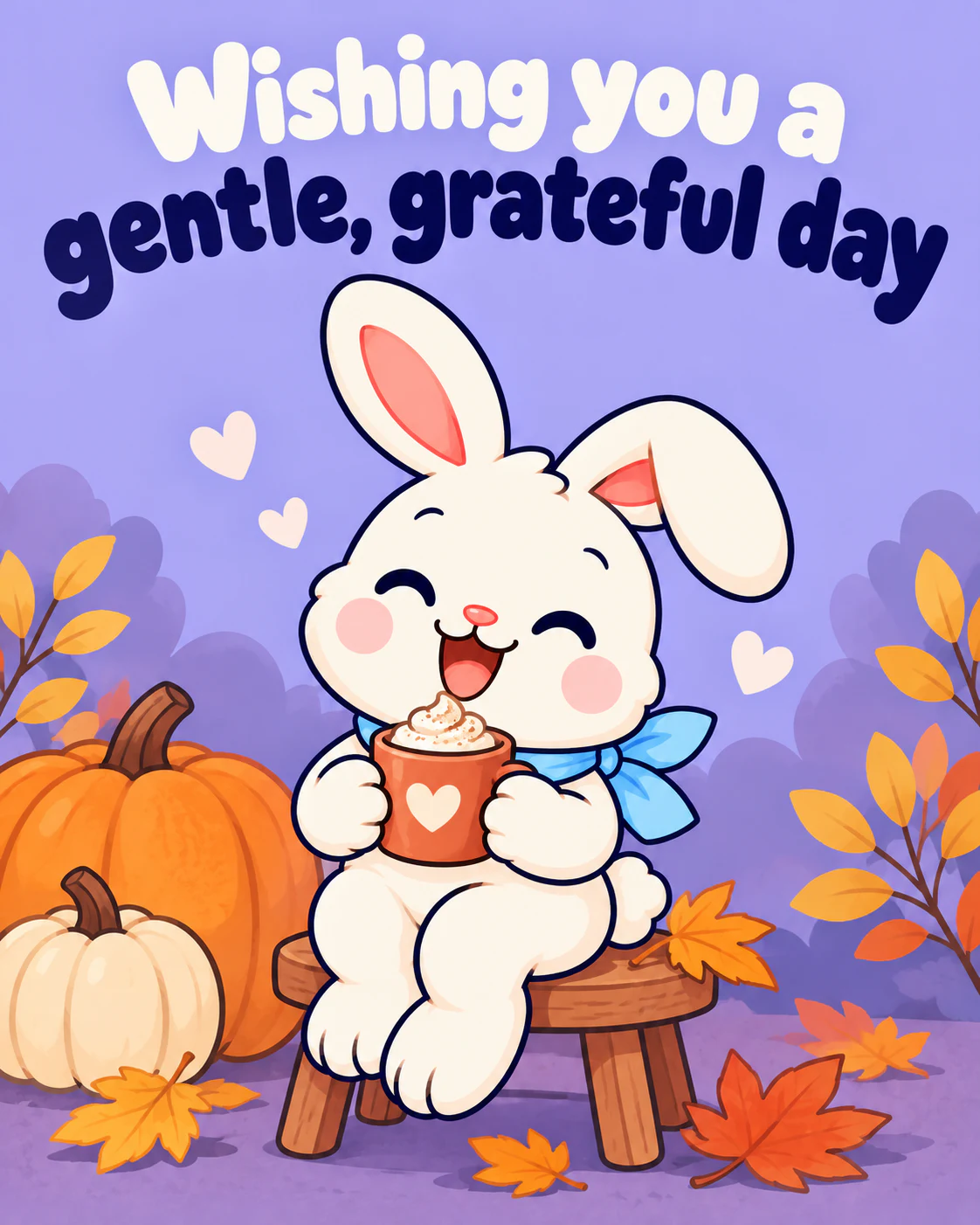 Wishing you a gentle, grateful day