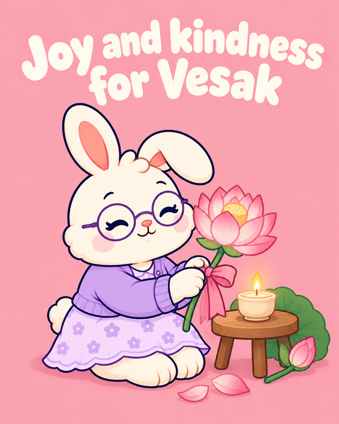 Joy and kindness for Vesak