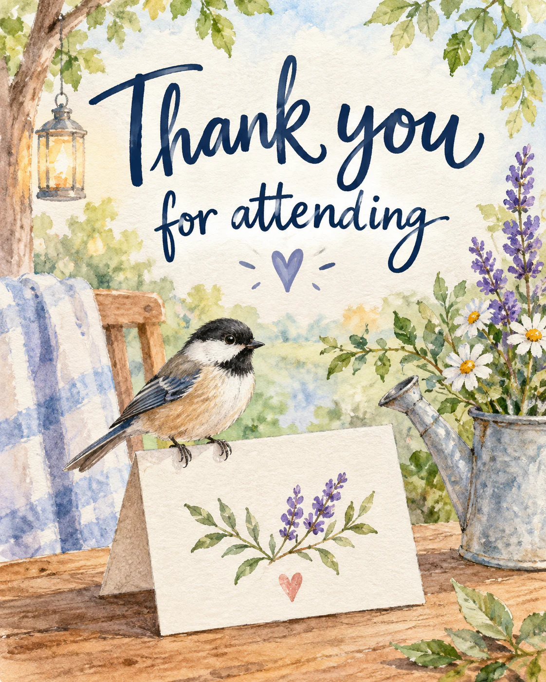 Thank you for attending ecard