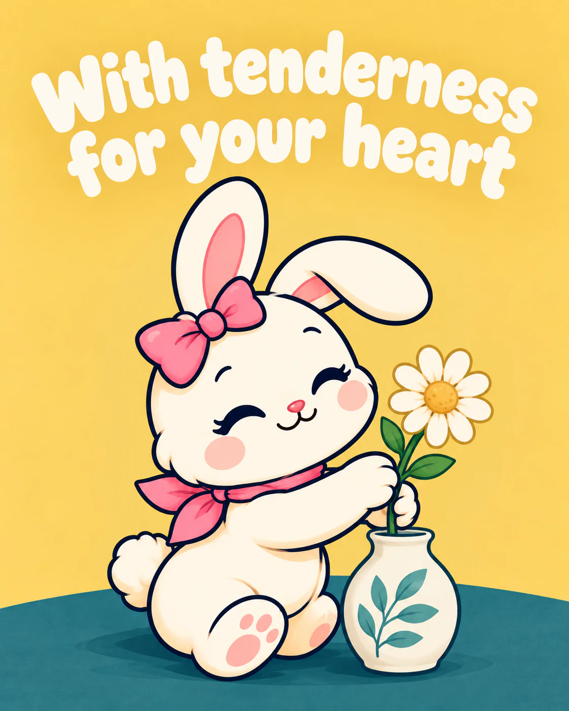 With tenderness for your heart