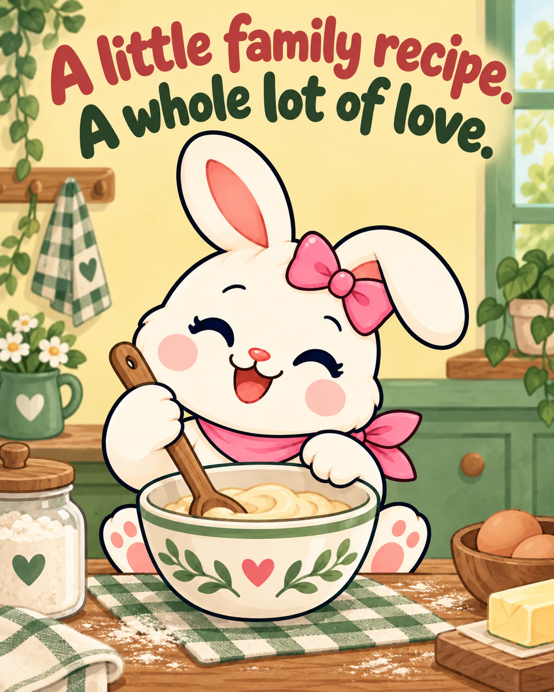 A little family recipe. A whole lot of love.