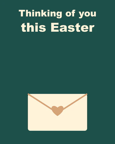 Thinking of you this Easter