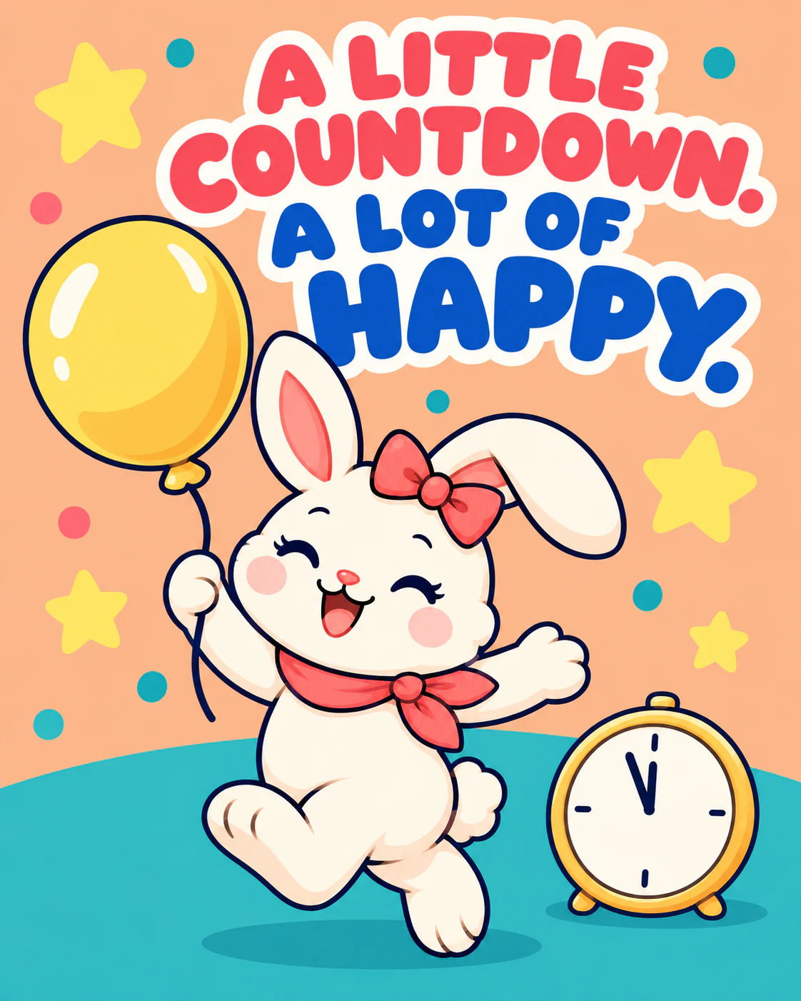 A LITTLE COUNTDOWN. A LOT OF HAPPY.