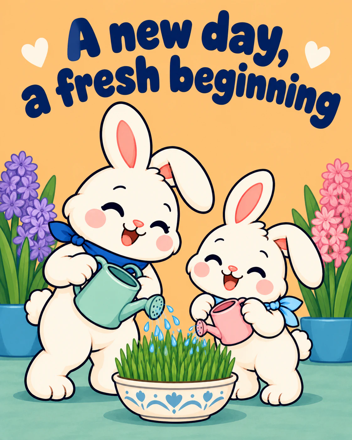 A new day, a fresh beginning
