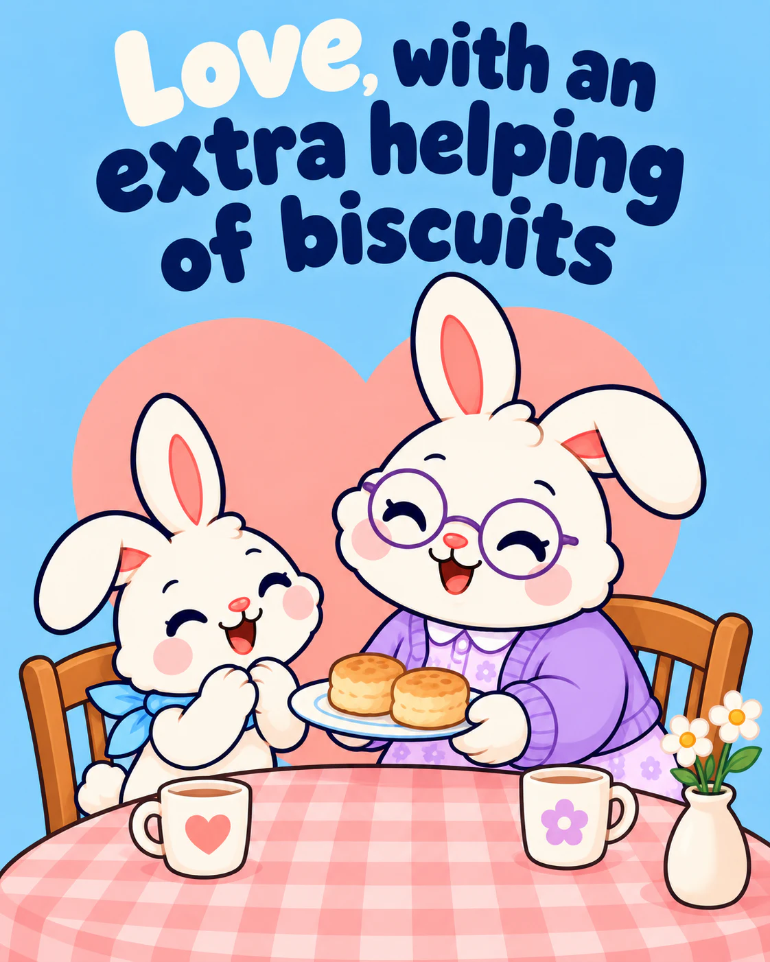 Love, with an extra helping of biscuits