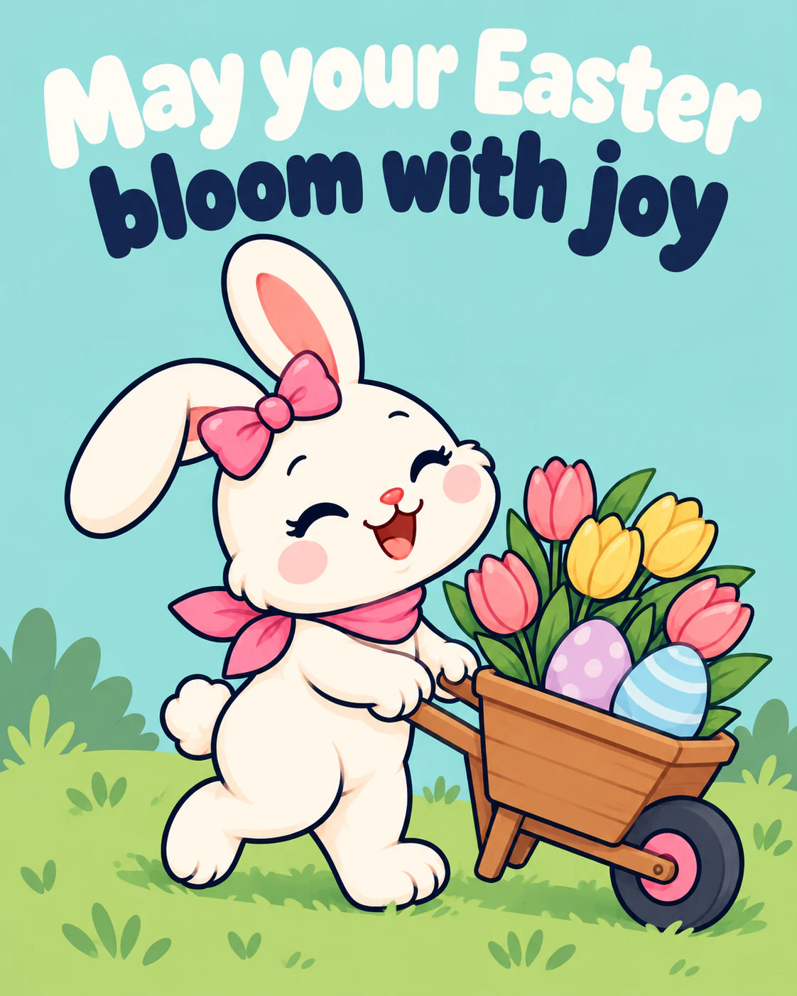 May your Easter bloom with joy