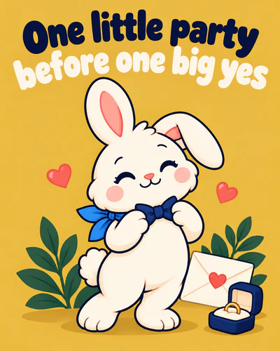 One little party before one big yes