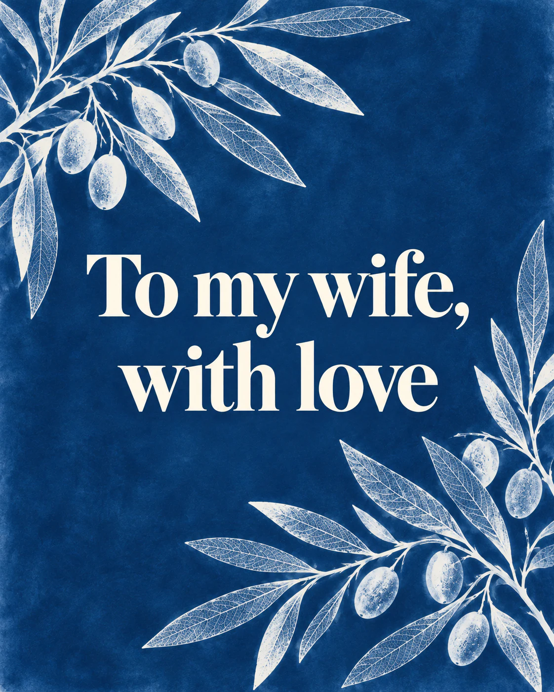 To my wife, with love