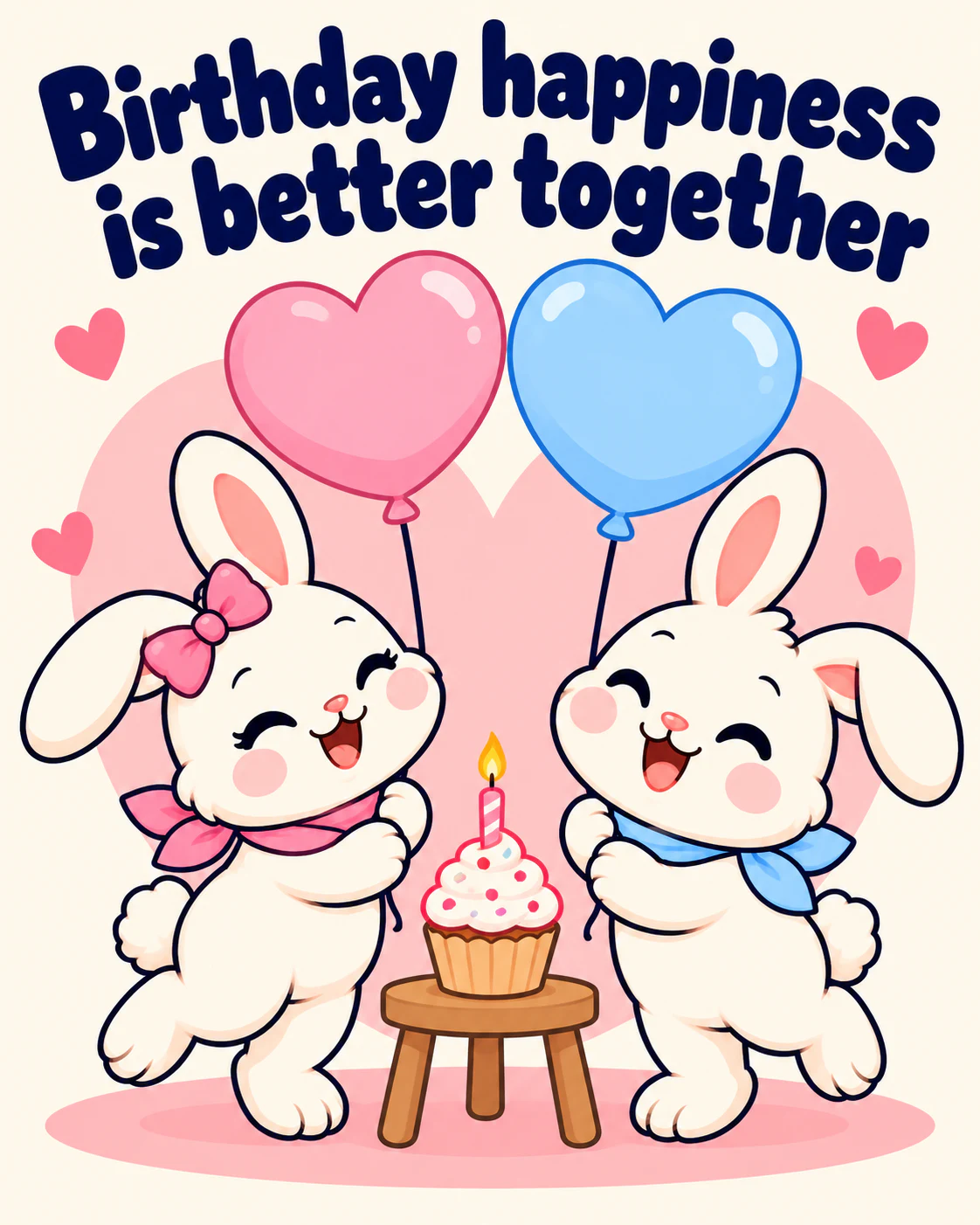 Birthday happiness is better together