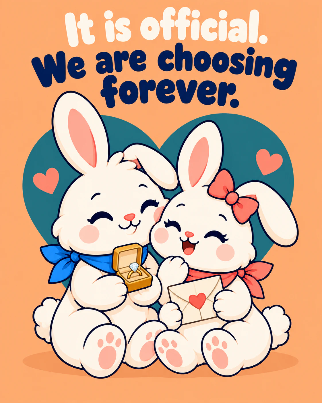 It is official. We are choosing forever.