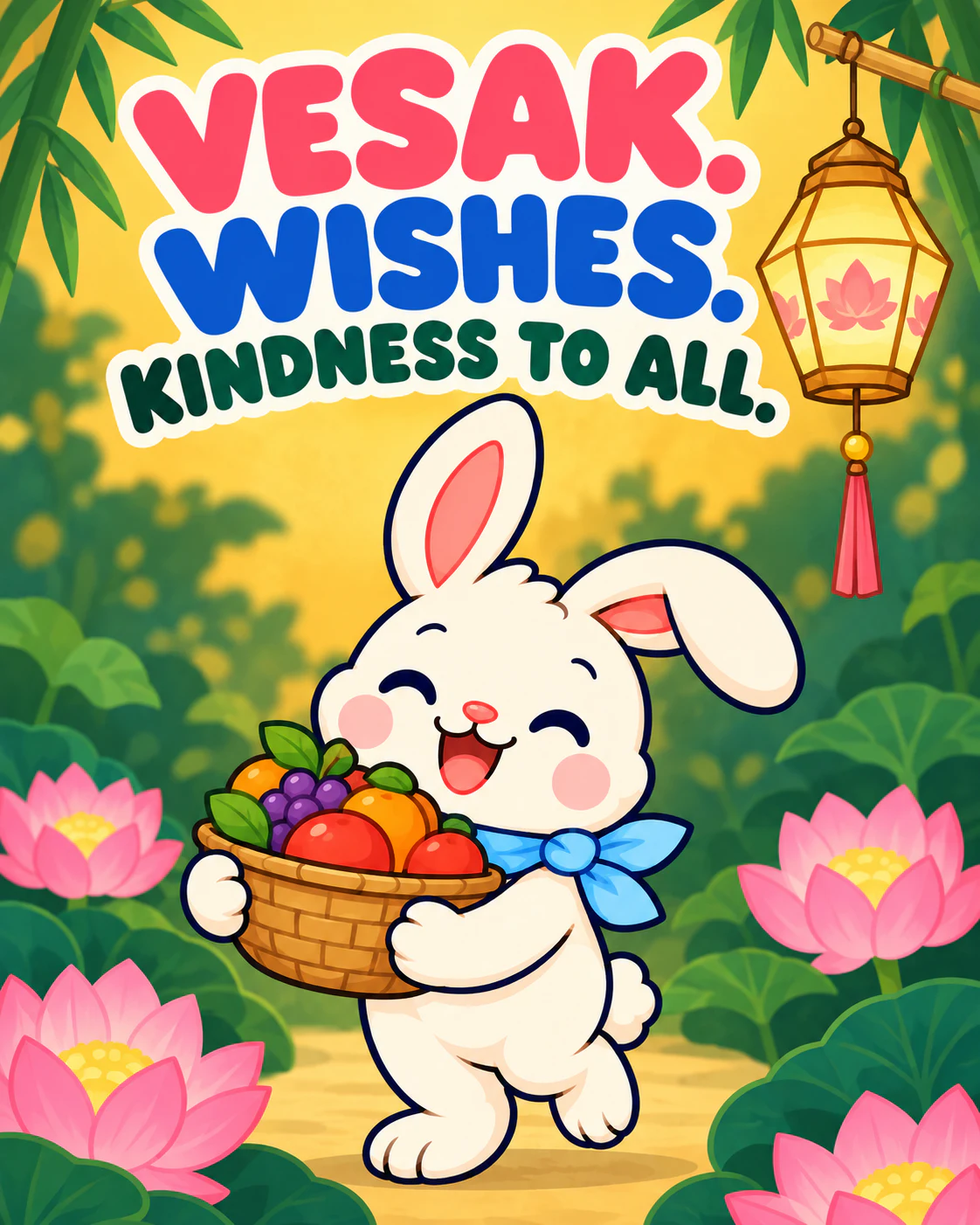 VESAK WISHES. KINDNESS TO ALL.