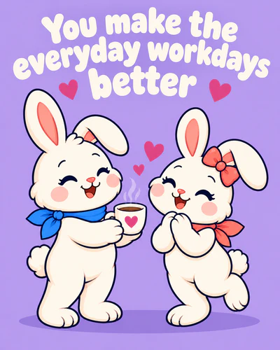 You make the everyday workdays better