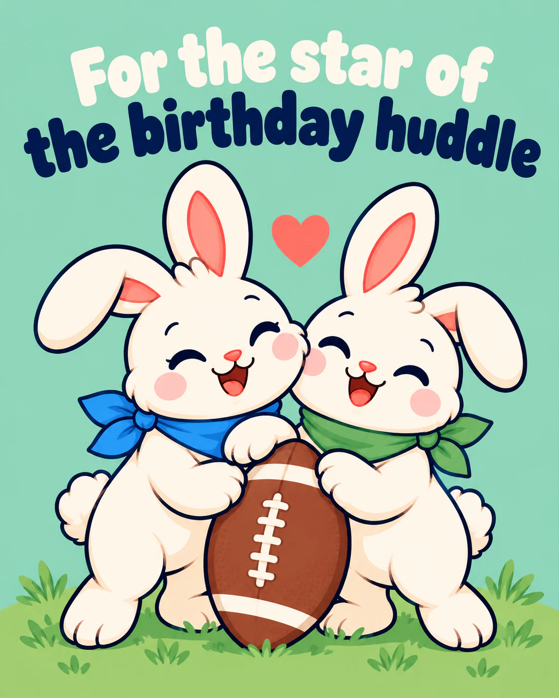 For the star of the birthday huddle