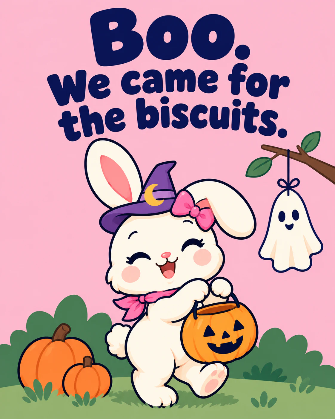 Boo. We came for the biscuits.