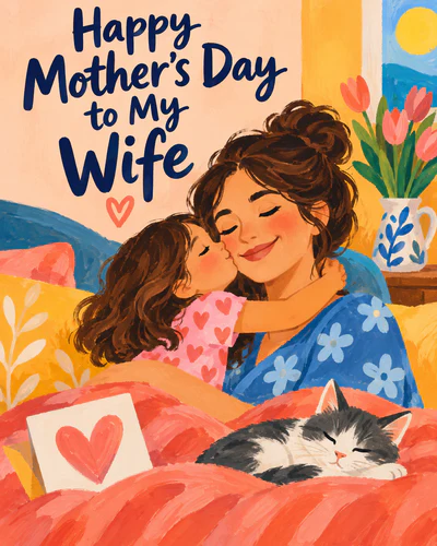 Mothers day ecard for wife