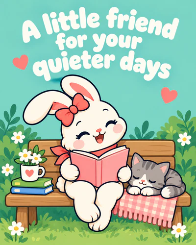 A little friend for your quieter days